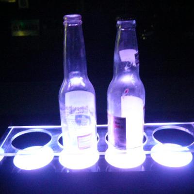 China Viable Acrylic Bottle Glorifiers Led Light Base For Sale for sale