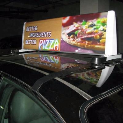 China Alum Low Price Taxi Roof Top LED Signs for sale