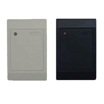 China ABS 125khz identification access control reader WG26 rfid door waterproof card reader for sale