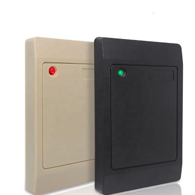 China ABS Weigand 26/34 output waterproof 125khz access control rfid card reader for sale