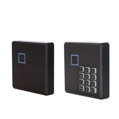 China High quality waterproof ABS weigand 26/34 keypad interface 125khz em id 86 card reader for door access control for sale