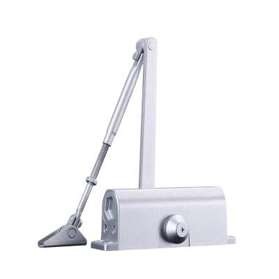 China Slot or without slot is optional good quality sliding door closer two speed hydraulic automatic door closer for sale