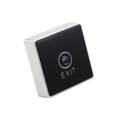 China Touch Exit Button Exit Switch Touch Sensor Door Push Exit Button For Access Control Systems 86L*86W*20Hmm for sale