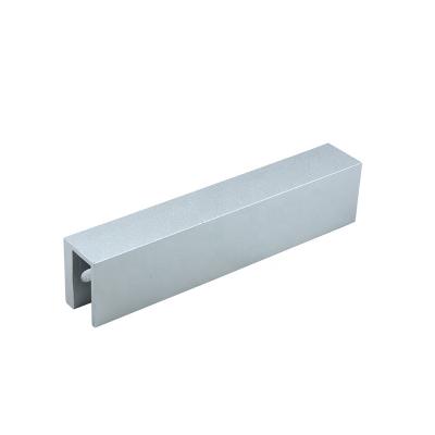 China Special for frameless glass doors U bracket for 600bls magnetic lock on glass door installation for sale