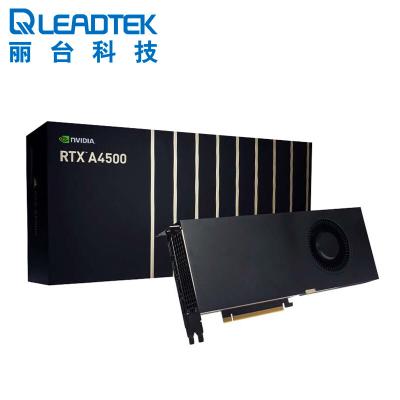 China Factory new and original Quadro RTX a4500 20G desktop graphics cards 100% hot sale wholesale graphics card for sale