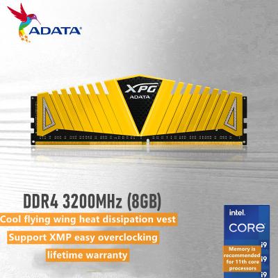 China Adata 8GB DDR4 3200 Desktop Memory XPG - Weilong Z1 (Gold) for sale