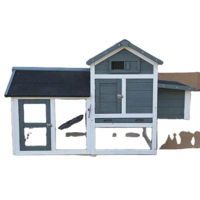 China Breathable Factory Environmentally Design Wholesale Custom Controlled Outdoor Wooden Chicken House Pet House For Sale for sale