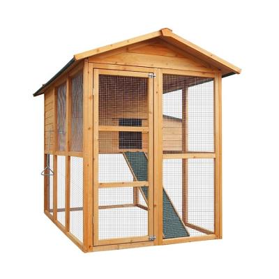 China Breathable Designs Commercial Chicken House For Sale Wooden Chicken Cages Hen Houses Pet House for sale