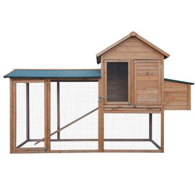 China Factory Wholesale Breathable Custom Outdoor Wooden Cages For Poultry Chicken Layer Egg Laying Chicken Cage Pet For Sale for sale