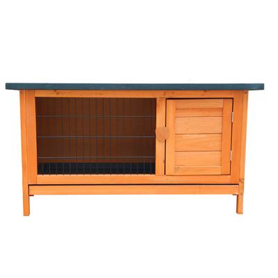 China Breathable Factory Direct Outdoor 3 Rabbit Hutch Wooden Pet Raising Cage For Sale for sale