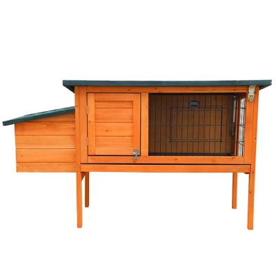 China Breathable Wholesales With Breeding Cage Mother And Baby Rabbit Cages Wooden Rabbit Hutch For Sale for sale