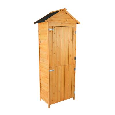 China Customized Outdoor Waterproof Thrown Storage Cabinet Easily Collected Design Storage Gardening Tool for sale