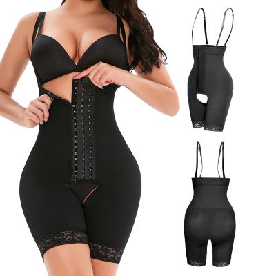 China Antibacterial Tops Women Plus Size Fajas Shapewear Colombiana Crotchless Shapewear Reductoras Faja Waist Trainer Body Shaper for sale