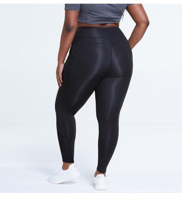 중국 2021 Breathable New Design Butt Lift Side Sportswear Jogging 3XL4XL Plus Size Women Yoga Leggings 판매용