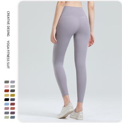 China 17 Colors Breathable Tiktok Gaiters High Waisted Fitness Yoga Pants Sports Gaiters Workout Sweat Gaiters Te koop