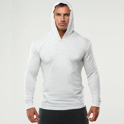 중국 2021 Hot Selling Men's QUICK DRY New Simple Blank Hoodies Sports Fitness Plus Size Mens Hoodies And Sweatshirts 판매용