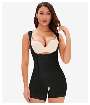 China Body shapewear de fajas spandex jumpsuit antibacterial women's shapewear full girdle Colombian shaper shaper for sale