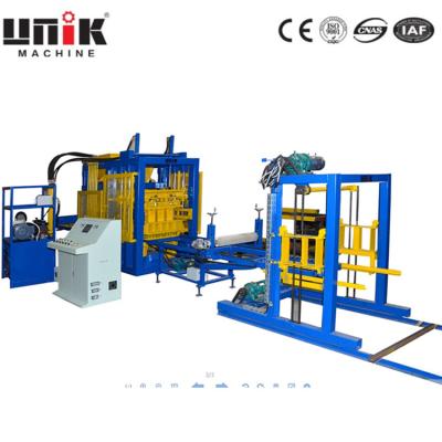 China QT3-15 Hotels Cement Block Brick Interlocking Molding Machine for sale