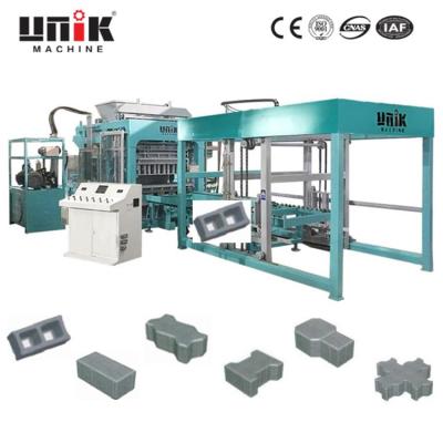 China Automatic Lock Fly Ash Concrete Brick Making Machinery of Hotels Qt9-15 for sale