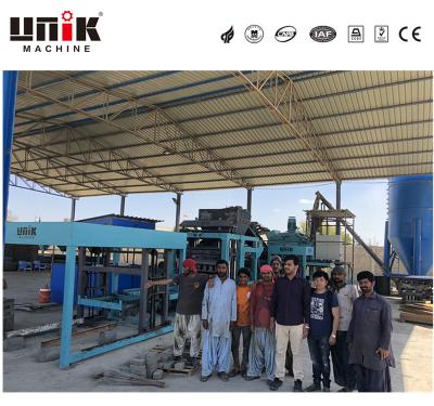 China Hotels Concrete Paving Block Making Machine For Sale In Pakistan for sale