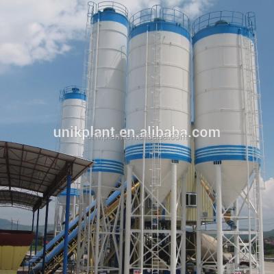 China 100T Silo Spiral Fly Ash Silo Cement Silo With T100 Steel Legs for sale