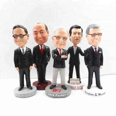 China Europe CUSTOMIZED DIY YOUR OWN FLIP BUBBLE TOY 18CM KEY RESIN CELEBRITY HUMAN FIGURINES for sale