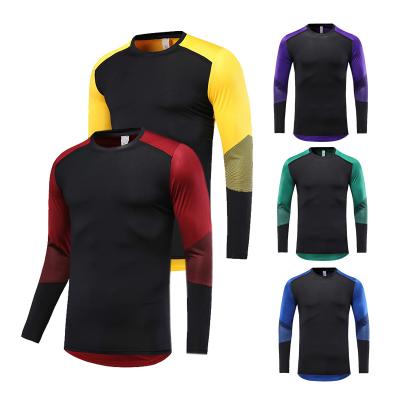 China Custom Wholesale Quality QUICK DRY Sublimation Men's Long Sleeve Logo Printing Heat Logo Basketball Shooting Quick Dry Breathable Shirt for sale