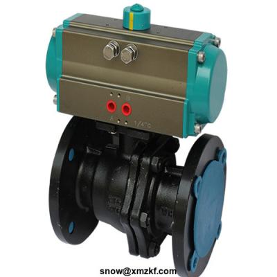 China Pvc Pneumatic Ball Valve Actuator DA Or SA  Rack And Pinion for sale