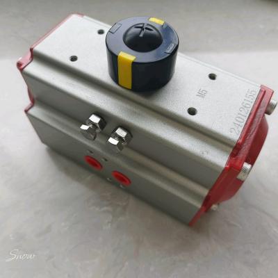 China Single Acting Spring Return Pneumatic Actuator Twin Piston Pneumatic Piston Actuator for sale