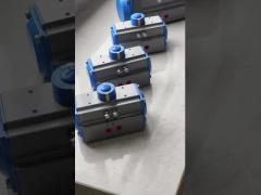 Quarter-Turn Rotary Air Actuator Device Single Effect Pneumatic Actuator