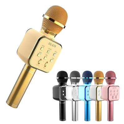 China Bluetooth Radio Microphone Blue Tooth Condenser New Loud Speaker Outdoor Wireless Portable Karaoke for sale