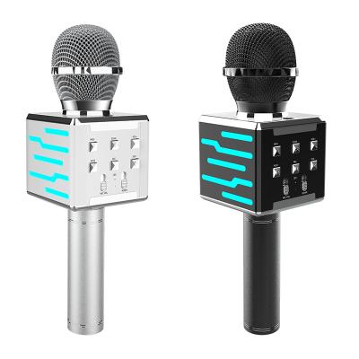 China Bluetooth Radio Microphone Blue Tooth Condenser New Loud Speaker Outdoor Wireless Portable Karaoke for sale