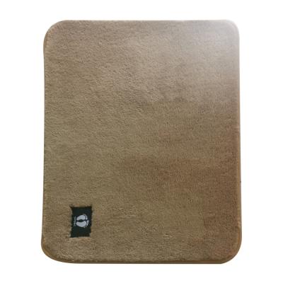 China Household Insulation Mat CLASSIC Cashmere Like Decorative Rugs Light Brown for sale