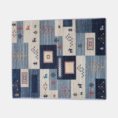 China Modern Design CLASSIC Cheap Cashmere Like Polyester Carpet Printing Plush Floor Blanket for sale