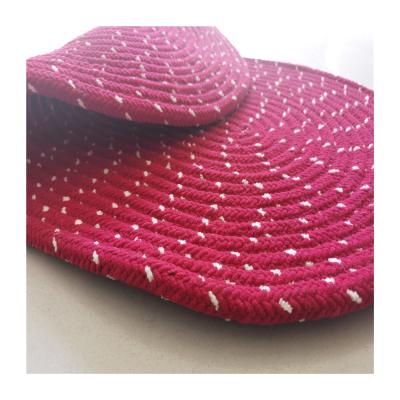 China Yarn CLASSIC Chenille Desk Mat Foldable Kneeling Mat Knitted Soft Mat for sale