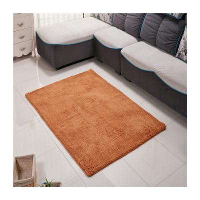 China China Camel Chenille Custom Dark Bedroom Floor Bedroom Modern Floor Rug for sale