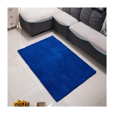 China CLASSIC Simple Chenille Carpets And Covers Customized Anti-Slip Fluffy Floor Mats for sale