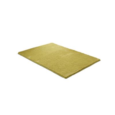 China CLASSIC Green Rectangular PV Fleece Sound Insulation Silk Grass Carpet Soft Carpet for sale