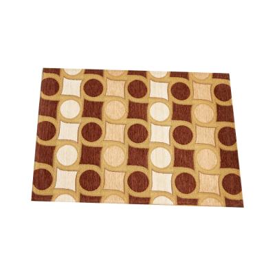 China CLASSIC Geometric Pattern Door Mats Jacquard Anti-Slip Welcome Outdoor Acoustic Mat for sale