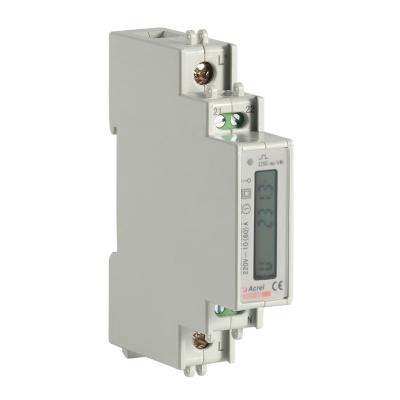 China 220V 50HZ MODBUS RTU Din Rail Single Phase Electronic Energy Meter ADL10-E for sale