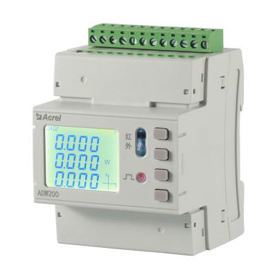 China Acrel ADW200-D16-4S Multi Channel 3 Phase Power Meter Iot Ct Module Energy Meter Wireless Power Meter for sale