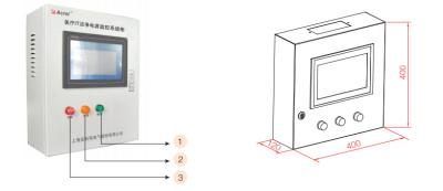 China Het Ziekenhuis van de Acrelgezondheidszorg isoleerde Machtssysteem 7 Stukkenreeksen Te koop