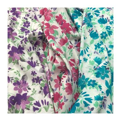 China Plain challis flame retardant custom woven tropical floral digital printed 100 rayon fabric 100 rayon fabric for dresses for sale