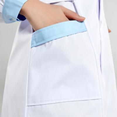 China Hospital Fire Retardant Wholesale Nurse Workwear Woven Textile Fabric Uniform Cloth For Medical Clothing for sale