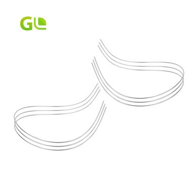 China Round& GL Niti Rectangular Arch-wires orthodontic reverse-curve 2pcs/pack Wires Health Material Product Dental Orthodontic Niti Wires for sale