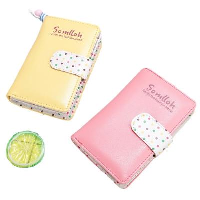 China NO Lady Zip Canvas Wallet Kid Card Genuine Leather Woman for sale