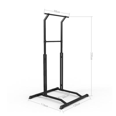 China Universal Fitness Power Tower, Gym Equipment For Home Indoor Multi-Use Workout Barbell Pull Up Station Equipment for sale