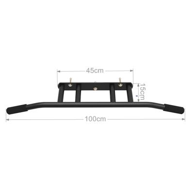 China Universal Indoor Pull Up Bar Mounted Pull Up Bar With Neutral Grip Handles for sale