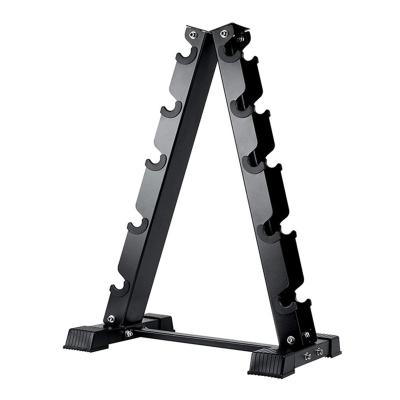 China hot selling A-frame dumbbell rack rack only, weight rack for dumbbells (570/800 lb weight capacity OMBH-5 for sale