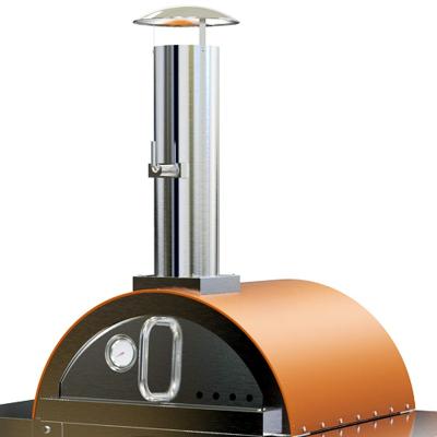 China Convenient Wood-Firing Freestanding Pizza Oven Portable Outdoor Stainless Steel Pizza Oven for sale